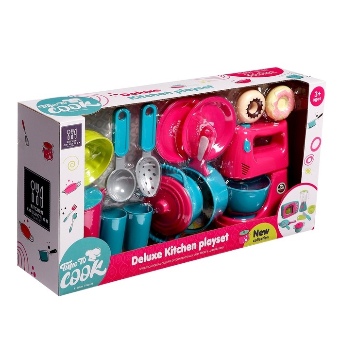 Игровой набор «Кухня», миксер, с аксессуарами Игровой набор «Кухня», миксер, с аксессуарами