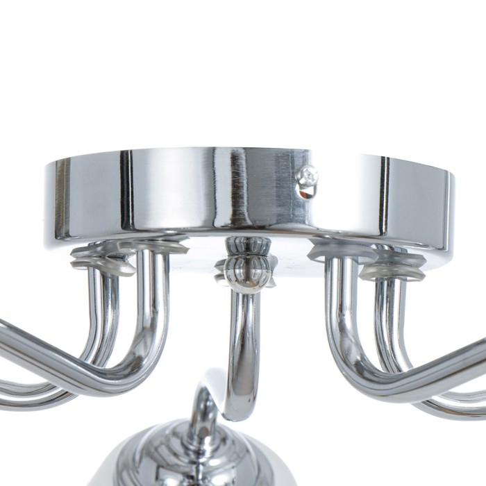 Люстра Люстра "Лорена" 5хЕ27 40Вт хром 55х55х36 см BayerLux