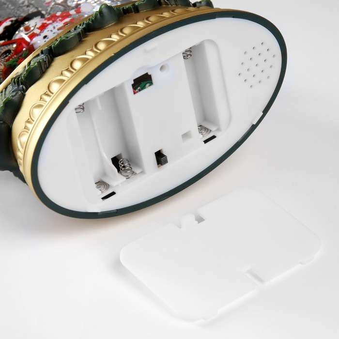 Фигура светодиодная «Новогодние мотивы», 31.2х9.5х20.2 см, музыка, батарейки ААх3 (не в комплекте), USB, свечение тёплое белое Фигура светодиодная «Новогодние мотивы», 31.2х9.5х20.2 см, музыка, батарейки ААх3 (не в комплекте), USB, свечение тёплое белое