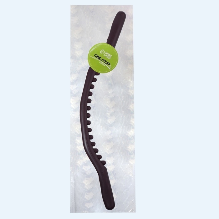 Массажёр универсальный «Дуга», 46 × 2 × 8 см, цвет коричневый