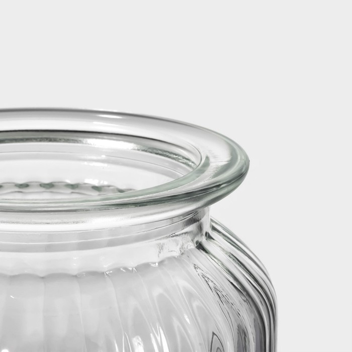 Банка стеклянная для сыпучих продуктов «Лада», 550 мл, 11×14,5 см Банка стеклянная для сыпучих продуктов «Лада», 550 мл, 11×14,5 см