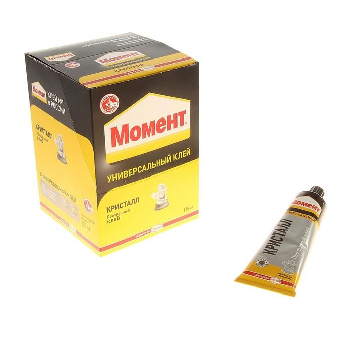 Клей  Клей "Момент: Кристалл", 125 мл, шоу-бокс, 6 шт