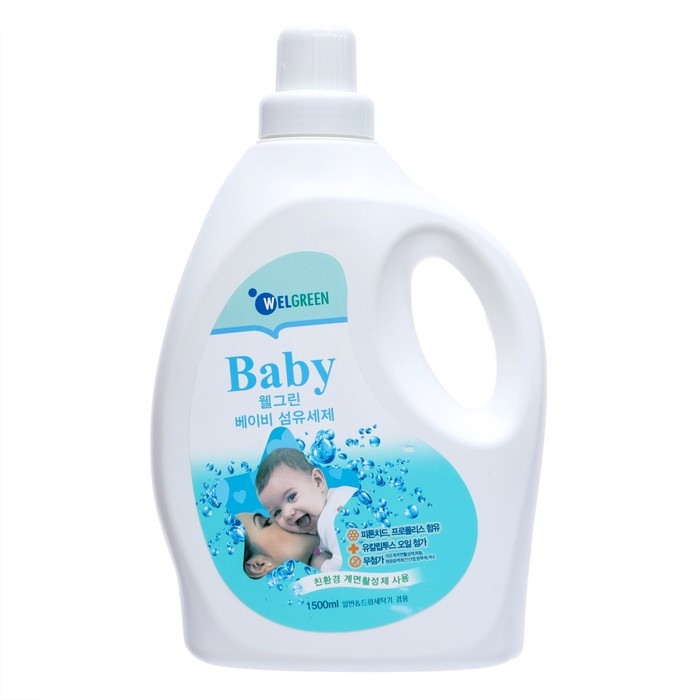 Средство для стирки детского белья Welgreen Baby, 1,5 л Средство для стирки детского белья Welgreen Baby, 1,5 л