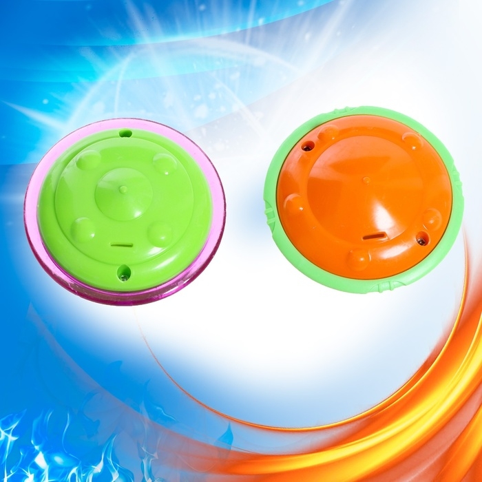 Набор волчков «НЛО», с устройством запуска, цвета МИКС Набор волчков «НЛО», с устройством запуска, цвета МИКС