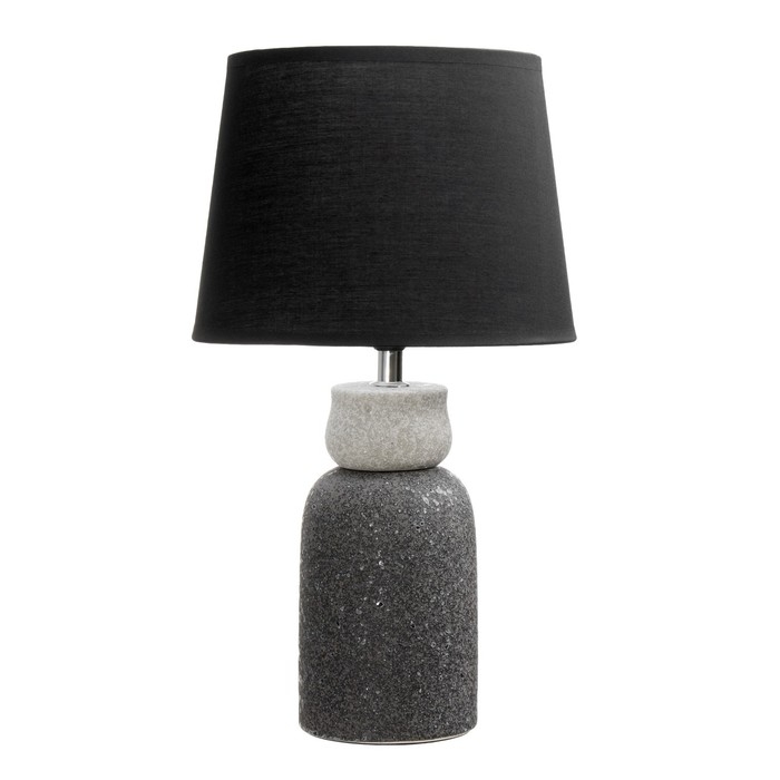 Настольная лампа Настольная лампа "Патара" E14 40Вт серый 22х22х32 см RISALUX