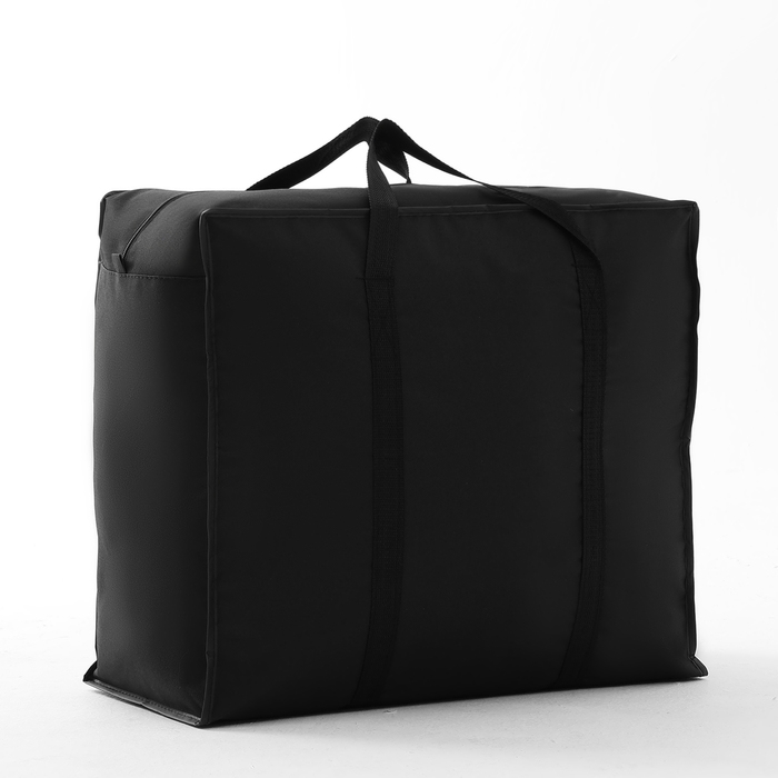 Сумка хозяйственная на молнии, цвет чёрный Сумка хозяйственная на молнии, цвет чёрный