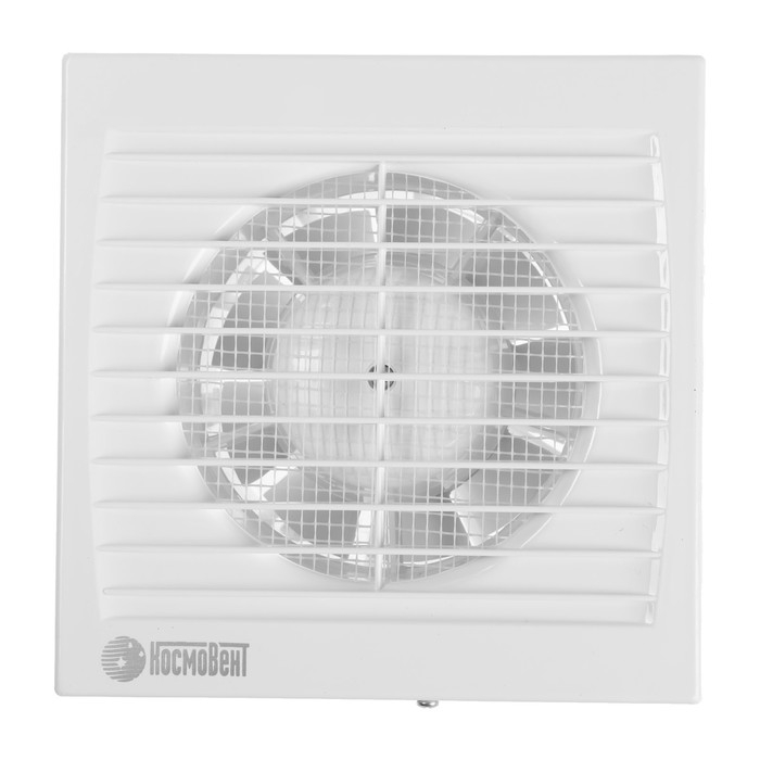 Вентилятор вытяжной Вентилятор вытяжной "КосмоВент" В100-окш, d=100 мм, 144 м³/ч, без выключ, обр клапан, подш