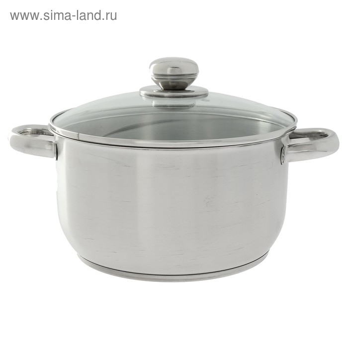 Кастрюля «Славяна», 4 л, d=22 см, капсульное дно, индукция Кастрюля «Славяна», 4 л, d=22 см, капсульное дно, индукция