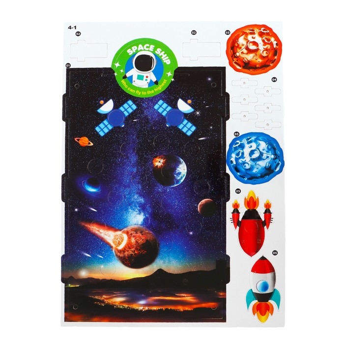 Настольная игра «Космическая доставка», 6+ Настольная игра «Космическая доставка», 6+