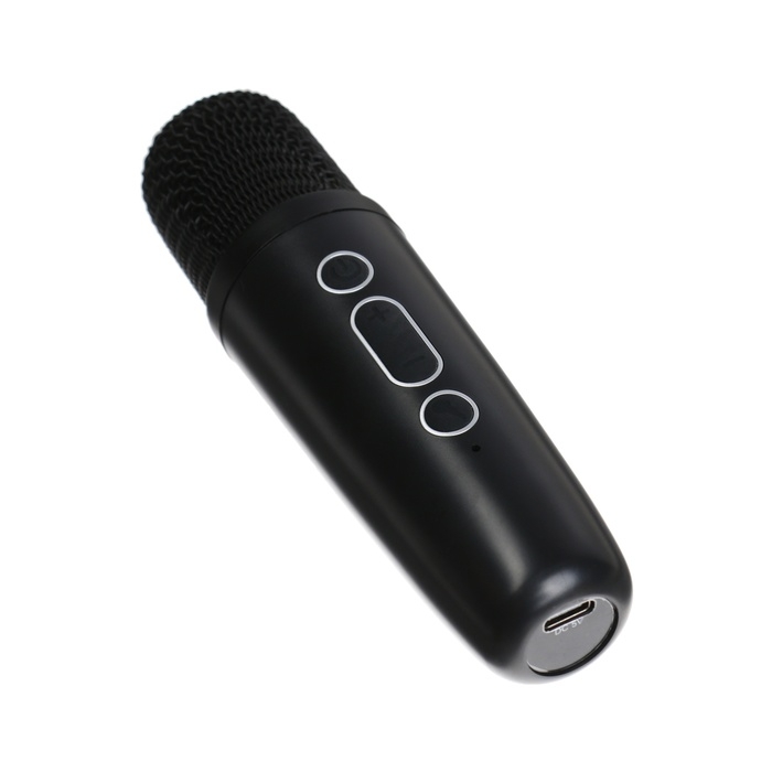 Портативная караоке система Music Box, 10 Вт, FM, USB, BT, 1200 мАч, чёрная Портативная караоке система Music Box, 10 Вт, FM, USB, BT, 1200 мАч, чёрная