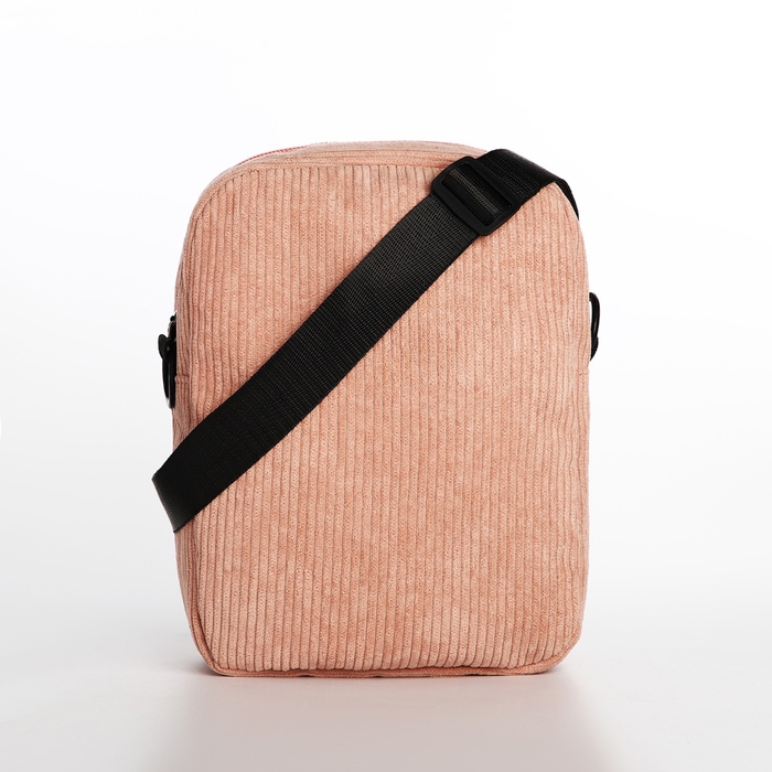 Сумка молодёжная на молнии, цвет розовый Сумка молодёжная на молнии, цвет розовый