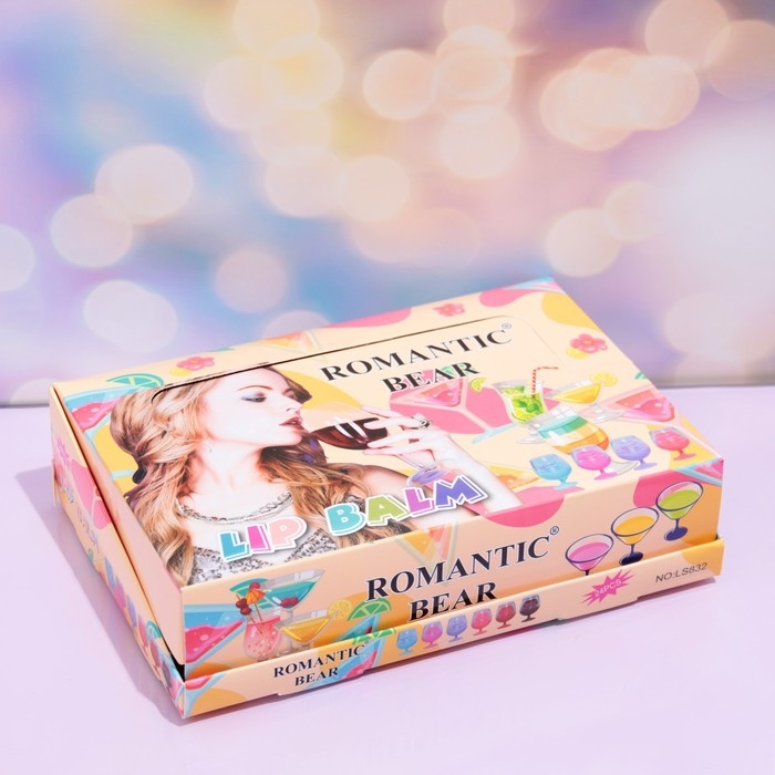 Бальзам для губ «Бокал», микс цветов и ароматов, светящийся в темноте Бальзам для губ «Бокал», микс цветов и ароматов, светящийся в темноте