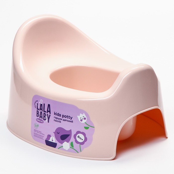 Горшок детский Follow Me, цвет розовый Горшок детский Follow Me, цвет розовый