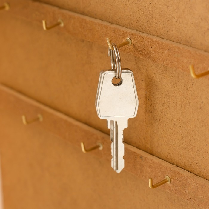 Ключница Ключница "Розы" молочный дуб 26х31 см МИКС