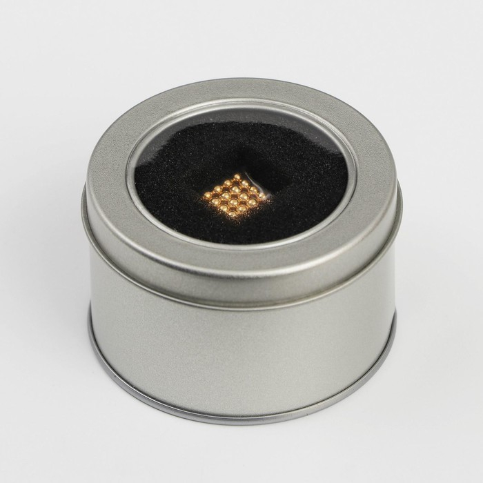 Неокуб «Нет ничего невозможного», 3 мм, золотой Неокуб «Нет ничего невозможного», 3 мм, золотой