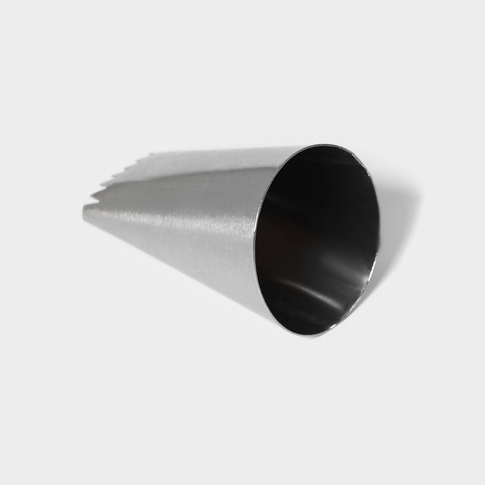 Насадка кондитерская KONFINETTA «Плетение», d=3 см, выход d=2 см, нержавеющая сталь Насадка кондитерская KONFINETTA «Плетение», d=3 см, выход d=2 см, нержавеющая сталь