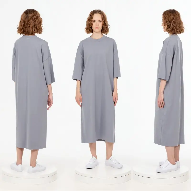 Платье D2, серое, размер XS/S Платье D2, серое, размер XS/S