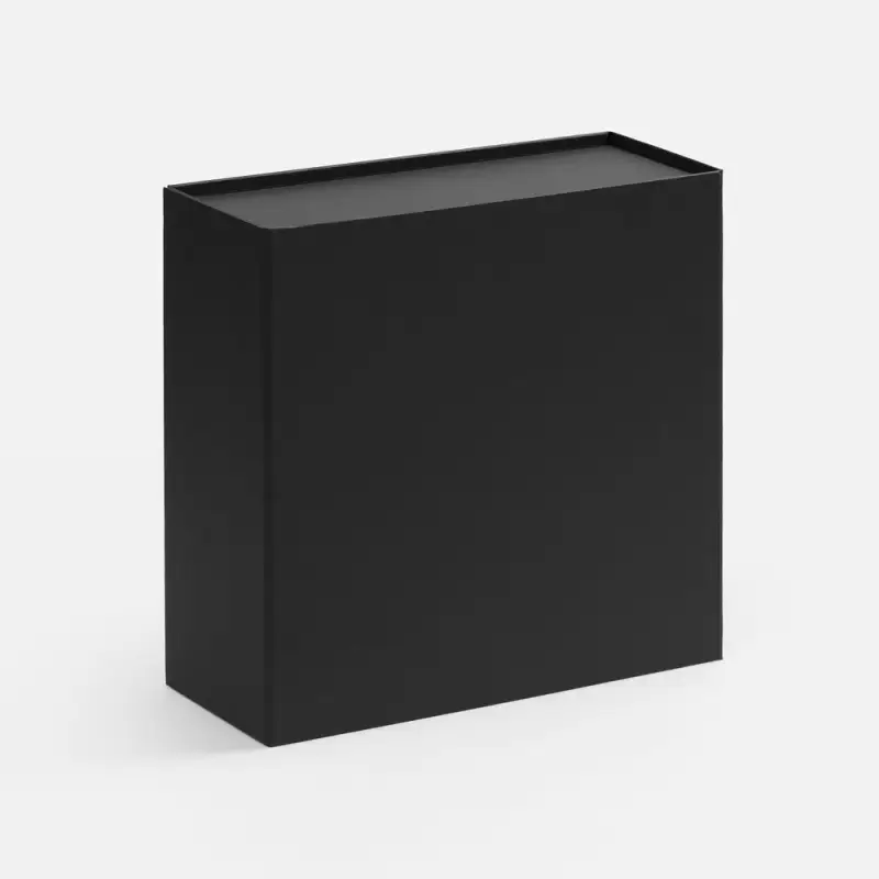 Коробка складная Quadra Fold, черная Коробка складная Quadra Fold, черная