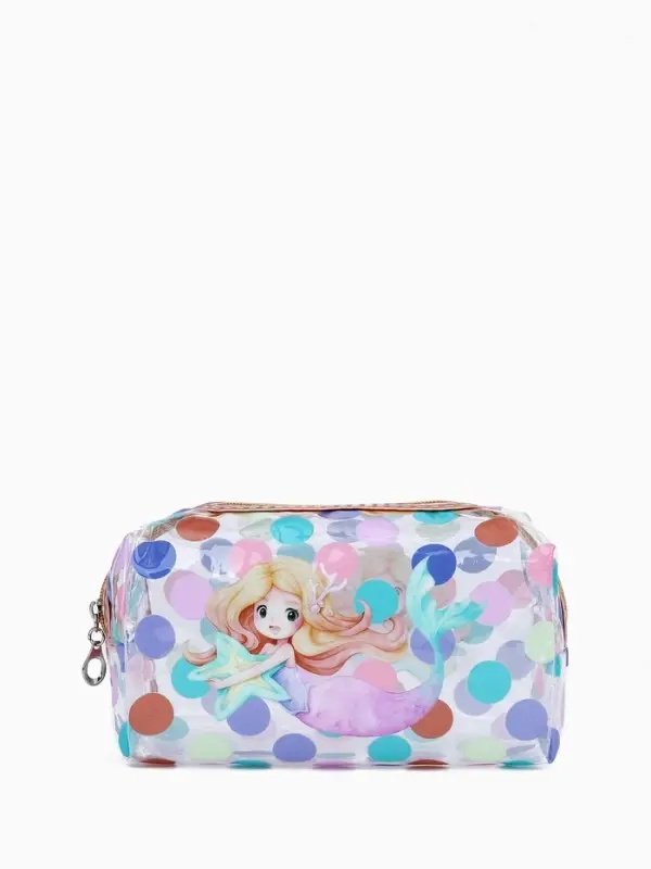 Набор косметичек для бассейна 2 в 1 &laquo;Русалка&raquo;, с рисунком, разноцветный