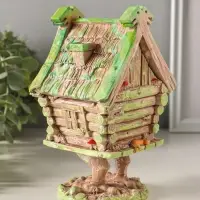 Шкатулка "Избушка на курьих ножках"  18х10х10 см