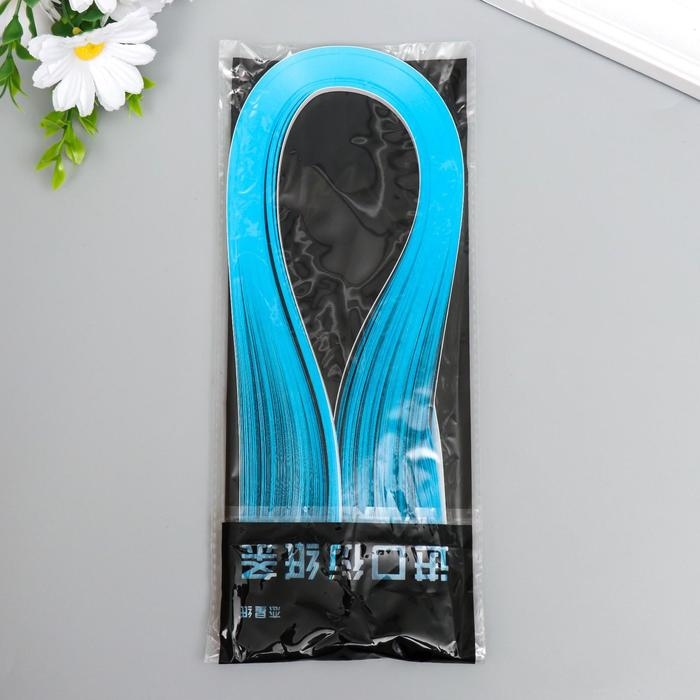 Полоски для квиллинга 120 полосок плотность 120 гр Полоски для квиллинга 120 полосок плотность 120 гр "Голубые" ширина 0,5 см длина 53 см