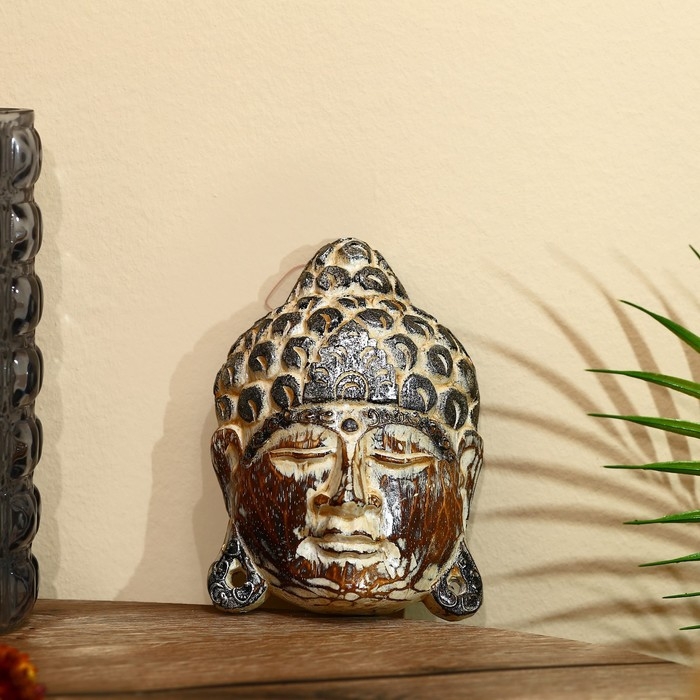 Сувенир Сувенир "Голова Будды" албезия 15 см