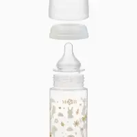 Бутылочка для кормления, широкое горло &Oslash;50 мм, +3мес., 260 мл, M&B