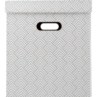 Короб для хранения Attache Графит 390х320х290 усилен.дно ККД-1,белый,3шт/уп