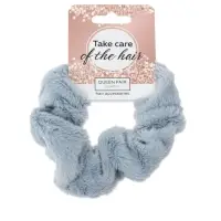 Резинка для волос QF &laquo;Орбита&raquo;, нежность, 9 см, голубая