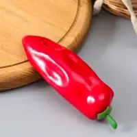 Муляж "Перец сладкий" 14,5 см, красный