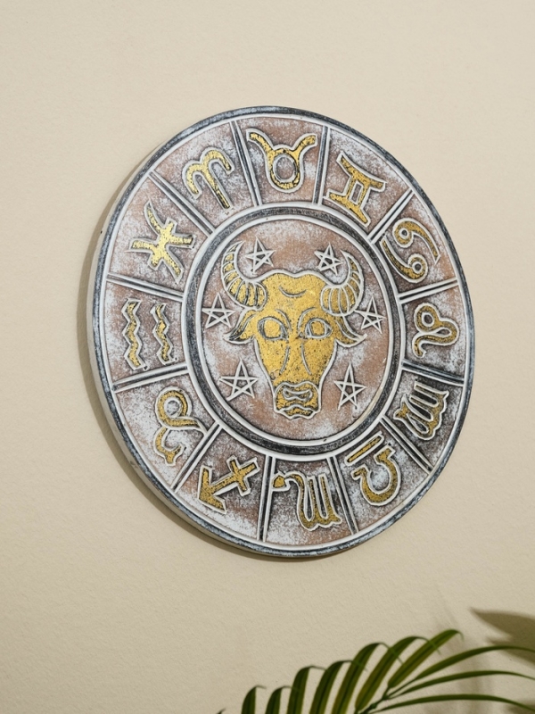 Панно резное МДФ "Телец", 30х30х2 см