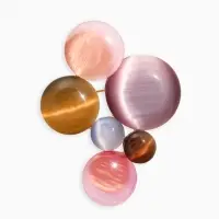 Брошь "Пузырьки", цветная в золоте