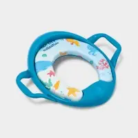 Сиденье для унитаза детское с ручками "Морской мир" Сиденье для унитаза детское с ручками "Морской мир"