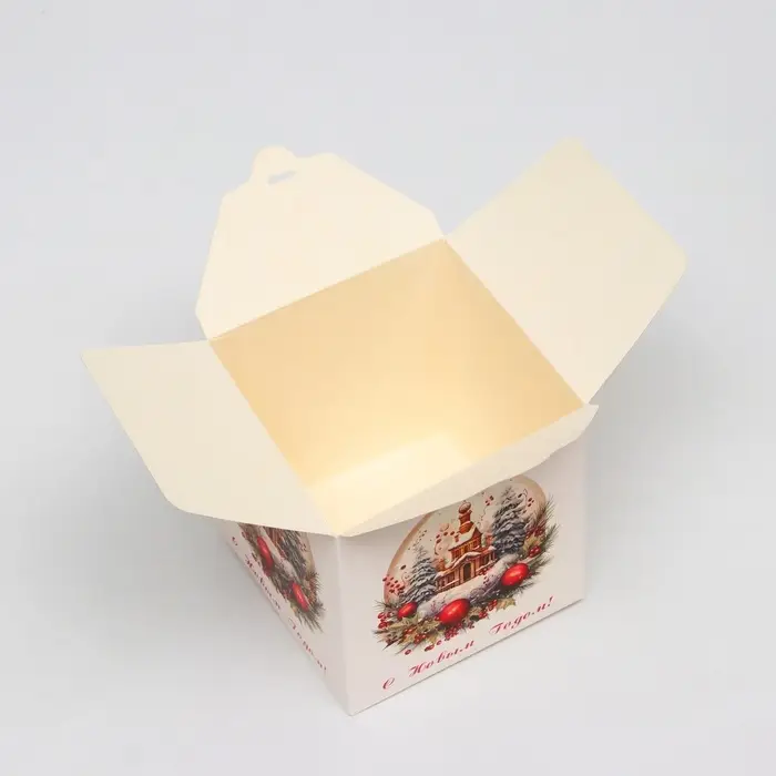 Коробка подарочная складная «Церковь», 12×12×12 см Коробка подарочная складная «Церковь», 12×12×12 см