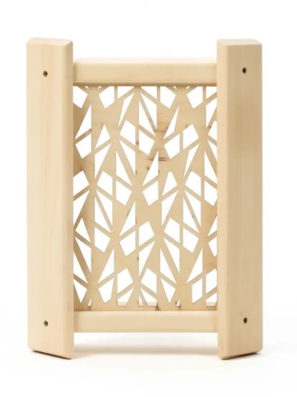 Абажур угловой со вставкой №3 32х39х10 см