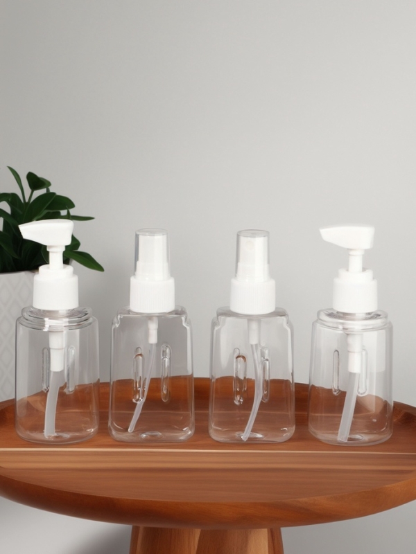 Набор в конт 4 пр: 2 бут с расп-50 мл, 2 бут с доз-50мл пластик роз накл ОТ Набор в конт 4 пр: 2 бут с расп-50 мл, 2 бут с доз-50мл пластик роз накл ОТ