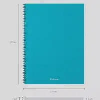 Тетрадь на спирали ErichKrause. Glance Vivid A4, 80 листов, в клетку, пластиковая обложка, блок офсет, МИКС