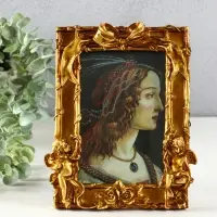 Фоторамка полистоун 10х15 см "Ангелы с бантом" бронза 20х16,5х2,5 см Фоторамка полистоун 10х15 см "Ангелы с бантом" бронза 20х16,5х2,5 см