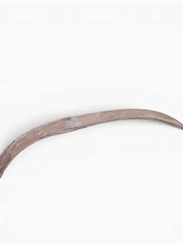 Корзина плетёная, бамбук, d=13xH9.5/28 см, серый