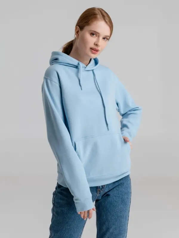 Толстовка с капюшоном Slam 320 голубая, размер XS Толстовка с капюшоном Slam 320 голубая, размер XS