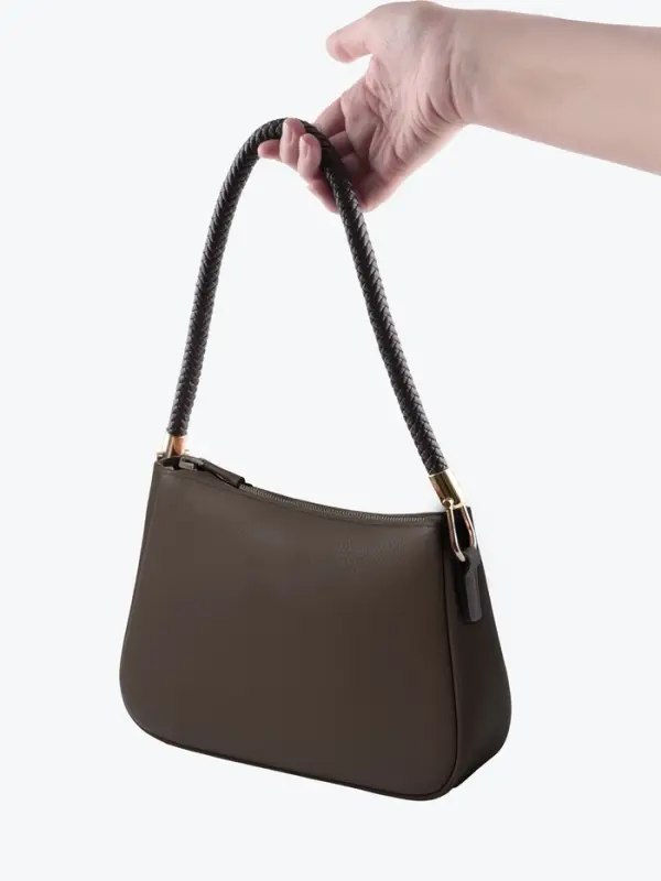 Ручка для сумки, 55 см, коричневая