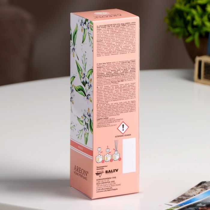 Диффузор ароматический Areon Sticks Garden, Нероли 50 мл Диффузор ароматический Areon Sticks Garden, Нероли 50 мл