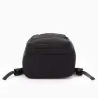 Рюкзак школьный, 2 отделения, 5 карманов, водонепроницаемое дно, 26&times;14&times;39 см, чёрный