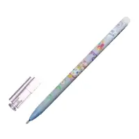 Стираемая ручка &laquo;Зайчик&raquo;, гелевая, синий стержень, узел 0.5 мм, МИКС