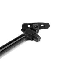 Газовый лифт ТУНДРА GG080BL, 80N, с доводчиком, черный, 2 шт. TMP