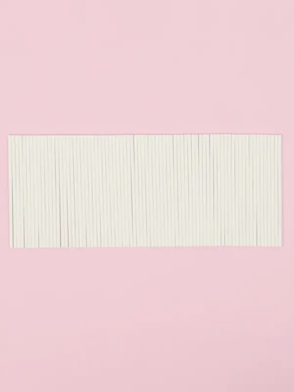 Палочки для леденцов Доляна, d=0.3 см, 10 см, набор 80 шт., пластик, белые