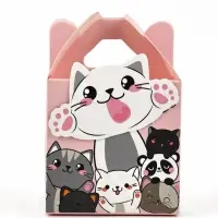 Подарочная коробка, упаковка «Котята» 10×10×10 см