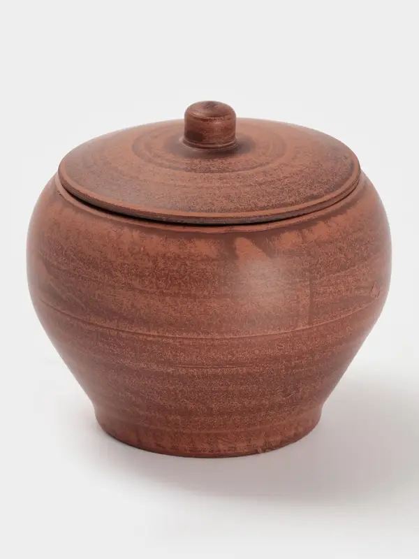 Горшок для запекания &laquo;Классика&raquo;, 700 мл, 13&times;13 см, красная глина