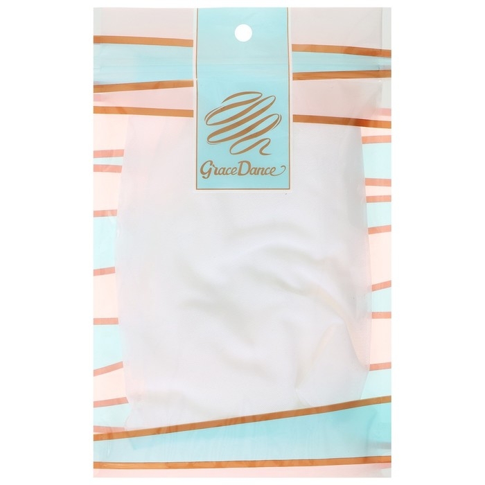 Юбка с запахом для гимнастики и танцев Grace Dance, р. 34-36, цвет белый Юбка с запахом для гимнастики и танцев Grace Dance, р. 34-36, цвет белый