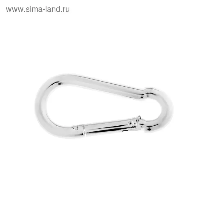 Карабин ТУНДРА krep, DIN5299С, 6×60 мм, оцинкованный, 1 шт. Карабин ТУНДРА krep, DIN5299С, 6×60 мм, оцинкованный, 1 шт.